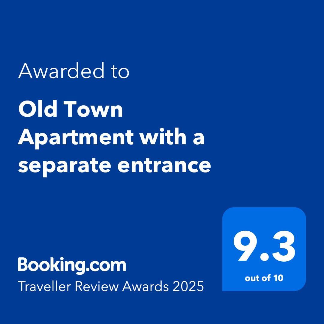 Old Town Apartment With A Separate Entrance 考纳斯 外观 照片